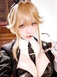 [Cosplay] 星之迟迟 2026年04月计划 Nikke胜利女神 爱德·特务兔女郎 [49P-515MB]