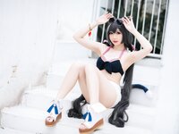 [Cosplay] 焖焖碳 公主连结 凯露泳装 [20P-242MB]
