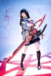 [Cosplay] 星之迟迟 2026年04月计划 鸣潮 千咲JK [64P-563MB]