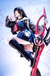 [Cosplay] 星之迟迟 2026年04月计划 鸣潮 千咲JK [64P-563MB]