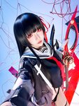 [Cosplay] 星之迟迟 2026年04月计划 鸣潮 千咲JK [64P-563MB]