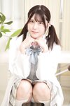 [Lovepop] Akari Minase 皆瀬あかり - No.L-0692 Photoset #016 School Uniform (White Coat)