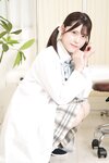 [Lovepop] Akari Minase 皆瀬あかり - No.L-0692 Photoset #016 School Uniform (White Coat)