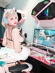 [Cosplay] 麻薯好吃 - 电竞女友