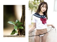 [Photobook] 流川夕 グラビア写真集 美波の風に抱かれて