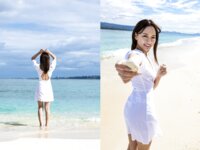 [Photobook] 流川夕 グラビア写真集 美波の風に抱かれて