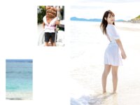 [Photobook] 流川夕 グラビア写真集 美波の風に抱かれて