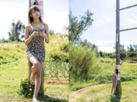 [Photobook] 流川夕 グラビア写真集 美波の風に抱かれて
