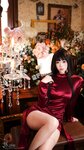 [Cosplay] 麻薯好吃 - 酒红礼赞