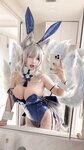 [Cosplay] 切切Celia - 碧蓝航线 信浓兔女郎自拍
