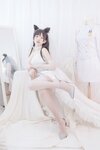 [Cosplay] 阿半今天很开心 爱宕婚纱 [36P-142MB]