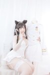 [Cosplay] 阿半今天很开心 爱宕婚纱 [36P-142MB]