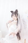 [Cosplay] 阿半今天很开心 爱宕婚纱 [36P-142MB]