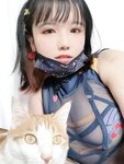 [Cosplay] 阿半今天很开心 小僵尸和猫猫头 [33P-24MB]
