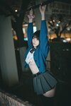 [AI Enhanced] DJAWA Photo - Bambi (밤비) - Midnight Cherry Blossom