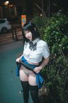 [AI Enhanced] DJAWA Photo - Bambi (밤비) - Midnight Cherry Blossom