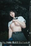 [AI Enhanced] DJAWA Photo - Bambi (밤비) - Midnight Cherry Blossom