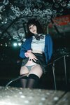 [AI Enhanced] DJAWA Photo - Bambi (밤비) - Midnight Cherry Blossom