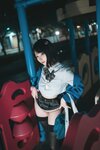 [AI Enhanced] DJAWA Photo - Bambi (밤비) - Midnight Cherry Blossom
