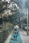 [AI Enhanced] DJAWA Photo - Bambi (밤비) - Midnight Cherry Blossom