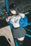 [AI Enhanced] DJAWA Photo - Bambi (밤비) - Midnight Cherry Blossom