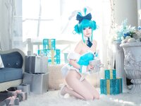 [Cosplay] 猫大人 - 初音白兔×猫大人