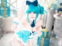 [Cosplay] 猫大人 - 初音白兔×猫大人