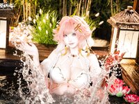 [Cosplay] 香草奶喵 - 长离典藏版 长离泳衣