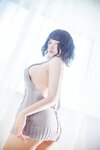 [Cosplay] 阿半今天很开心 露背毛衣 [28P-157MB]