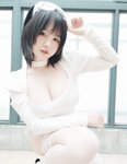 [Cosplay] 阿半今天很开心 白色肉感 [9P-31MB]