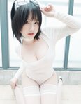 [Cosplay] 阿半今天很开心 白色肉感 [9P-31MB]