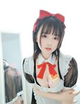 [Cosplay] 阿半今天很开心 女仆 [9P-31MB]
