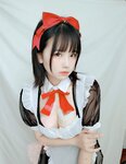 [Cosplay] 阿半今天很开心 女仆 [9P-31MB]