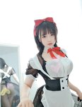 [Cosplay] 阿半今天很开心 女仆 [9P-31MB]