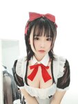 [Cosplay] 阿半今天很开心 女仆 [9P-31MB]