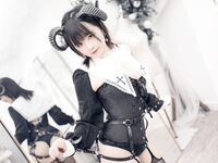 [Cosplay] 阿半今天很开心 束缚恶魔 [34P-93MB]