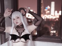 [Cosplay] 阿半今天很开心 魅魔 [51P-181MB]