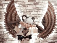 [Cosplay] 阿半今天很开心 魅魔 [51P-181MB]