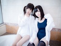 [Cosplay] Nikukyu Ayato, Nagisa MK-2, Usagi, Senji Klartheit