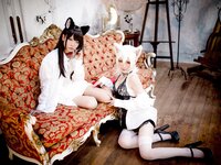 [Cosplay] Nikukyu Ayato, Nagisa MK-2, Usagi, Senji Klartheit