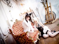 [Cosplay] Nikukyu Ayato, Nagisa MK-2, Usagi, Senji Klartheit