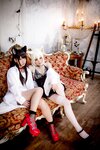 [Cosplay] Nikukyu Ayato, Nagisa MK-2, Usagi, Senji Klartheit