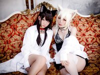 [Cosplay] Nikukyu Ayato, Nagisa MK-2, Usagi, Senji Klartheit