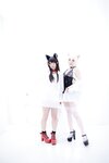 [Cosplay] Nikukyu Ayato, Nagisa MK-2, Usagi, Senji Klartheit