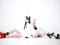 [Cosplay] Nikukyu Ayato, Nagisa MK-2, Usagi, Senji Klartheit