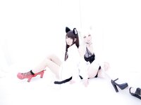 [Cosplay] Nikukyu Ayato, Nagisa MK-2, Usagi, Senji Klartheit