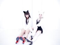 [Cosplay] Nikukyu Ayato, Nagisa MK-2, Usagi, Senji Klartheit