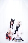 [Cosplay] Nikukyu Ayato, Nagisa MK-2, Usagi, Senji Klartheit