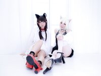 [Cosplay] Nikukyu Ayato, Nagisa MK-2, Usagi, Senji Klartheit