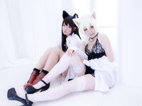 [Cosplay] Nikukyu Ayato, Nagisa MK-2, Usagi, Senji Klartheit